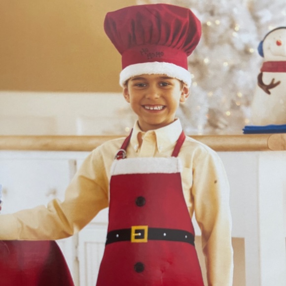 St. Nicholas Square child’s Apron Set - Picture 1 of 8